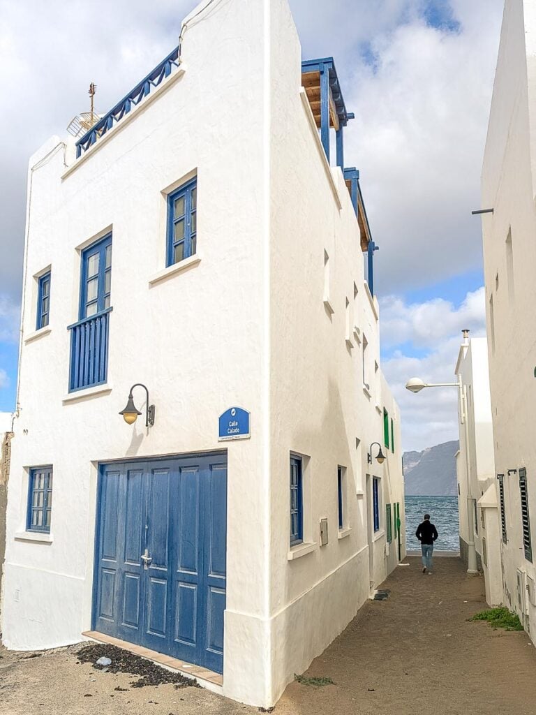 Famara's pretty town
