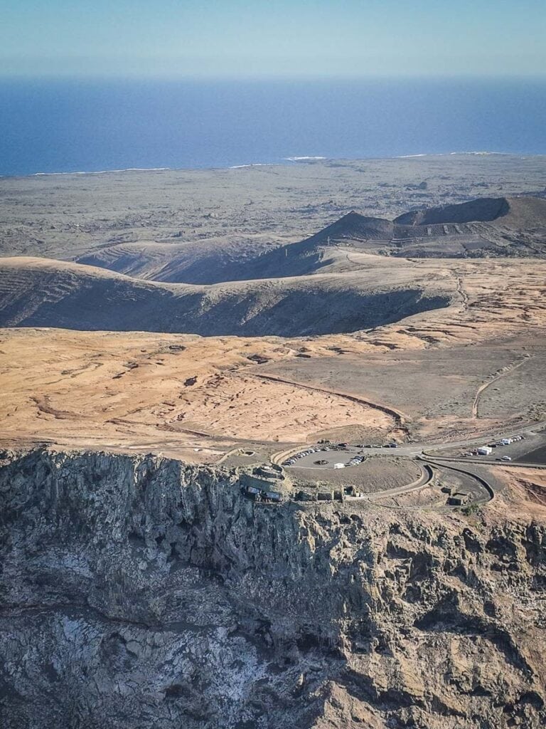 Mirador del Rio from above