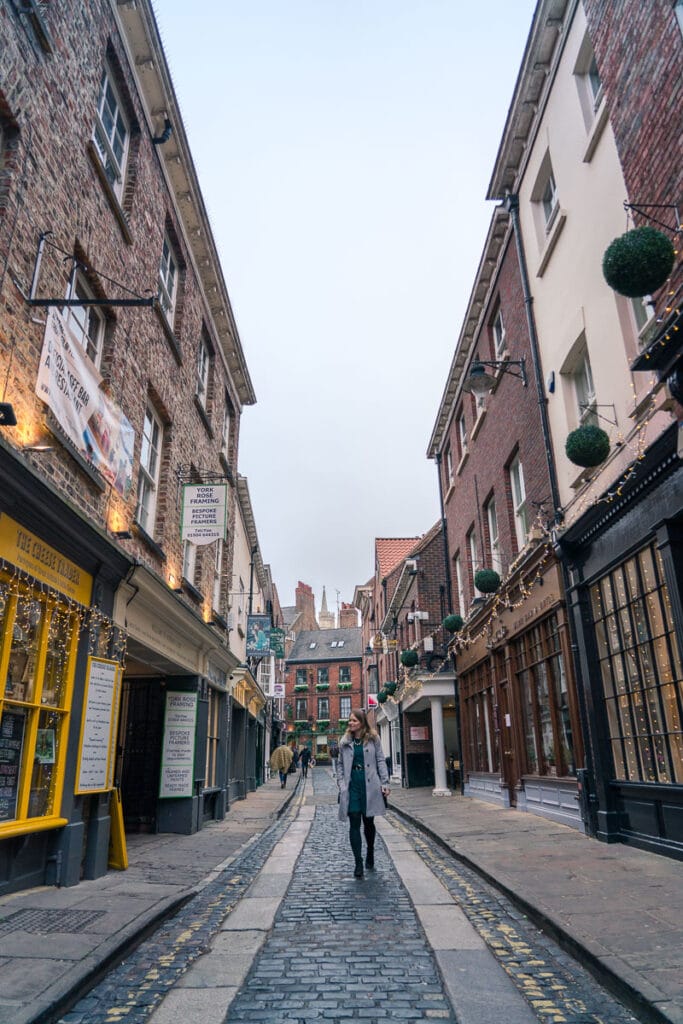 Pretty streets of York