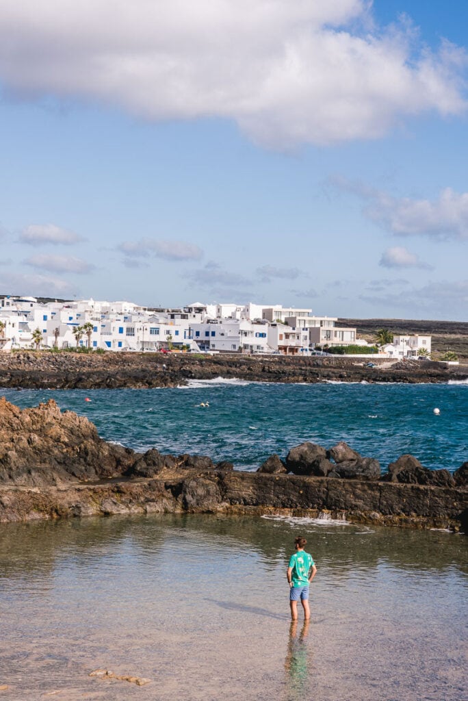 There are a few areas with these natural pools in Punta Mujeres 