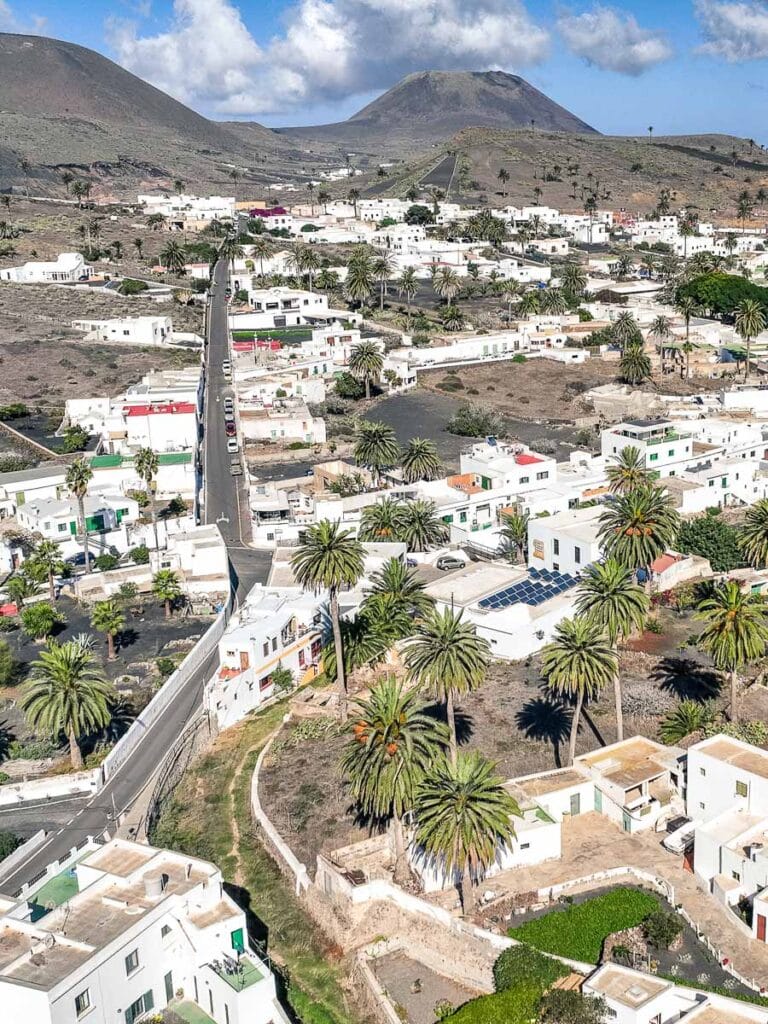 Valley of a thousand palms in Haria, Lanzarote