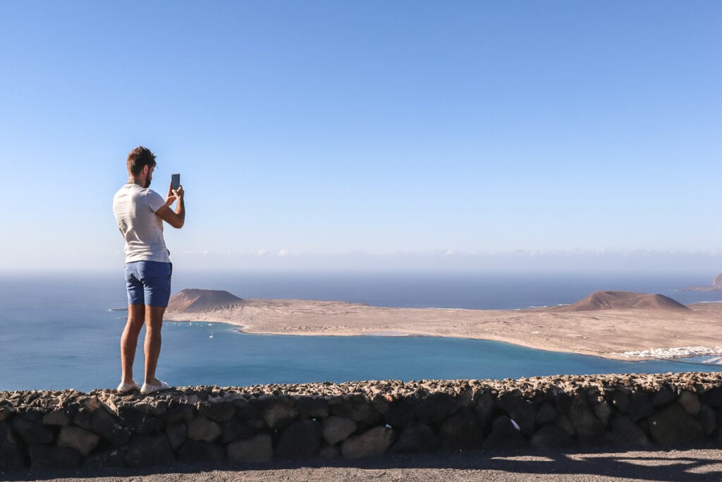 View from the Famara cliffs