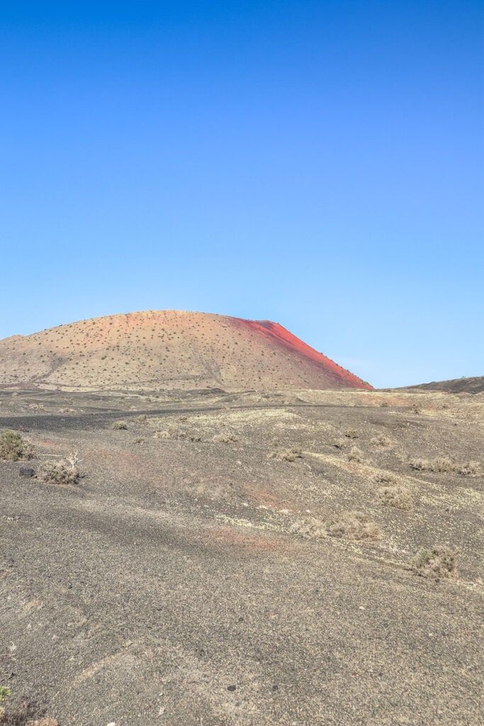 Volcán de la Montaña Colorada, Lanzarote