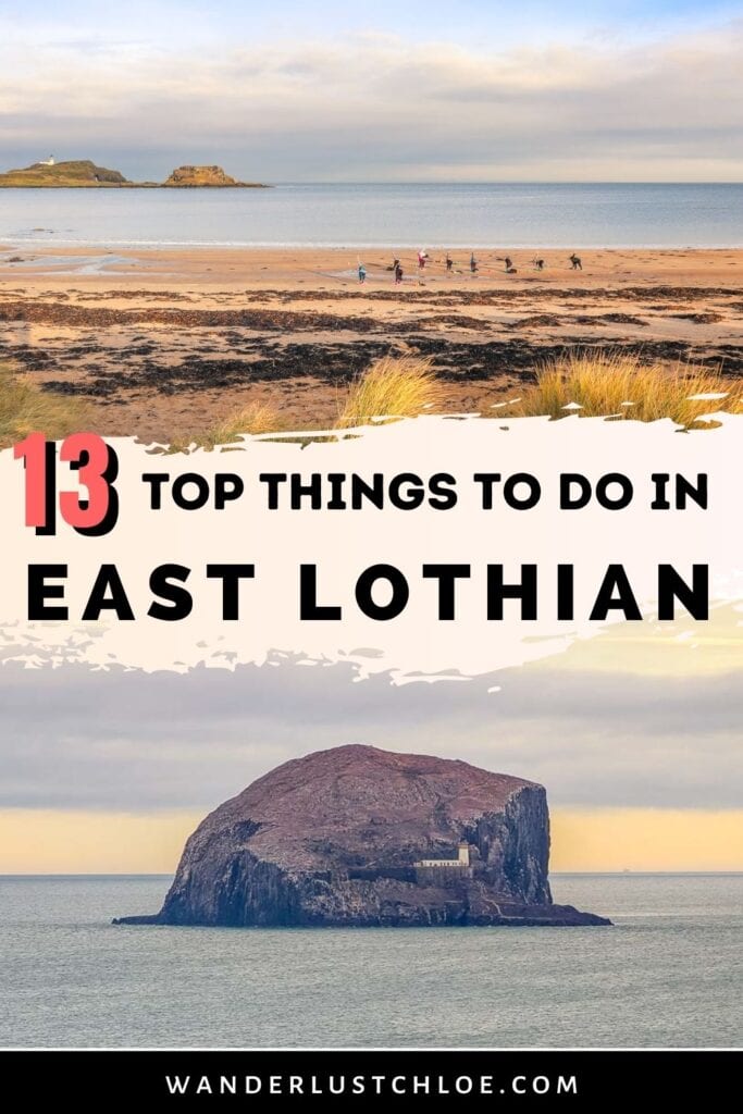 things to do in East Lothian