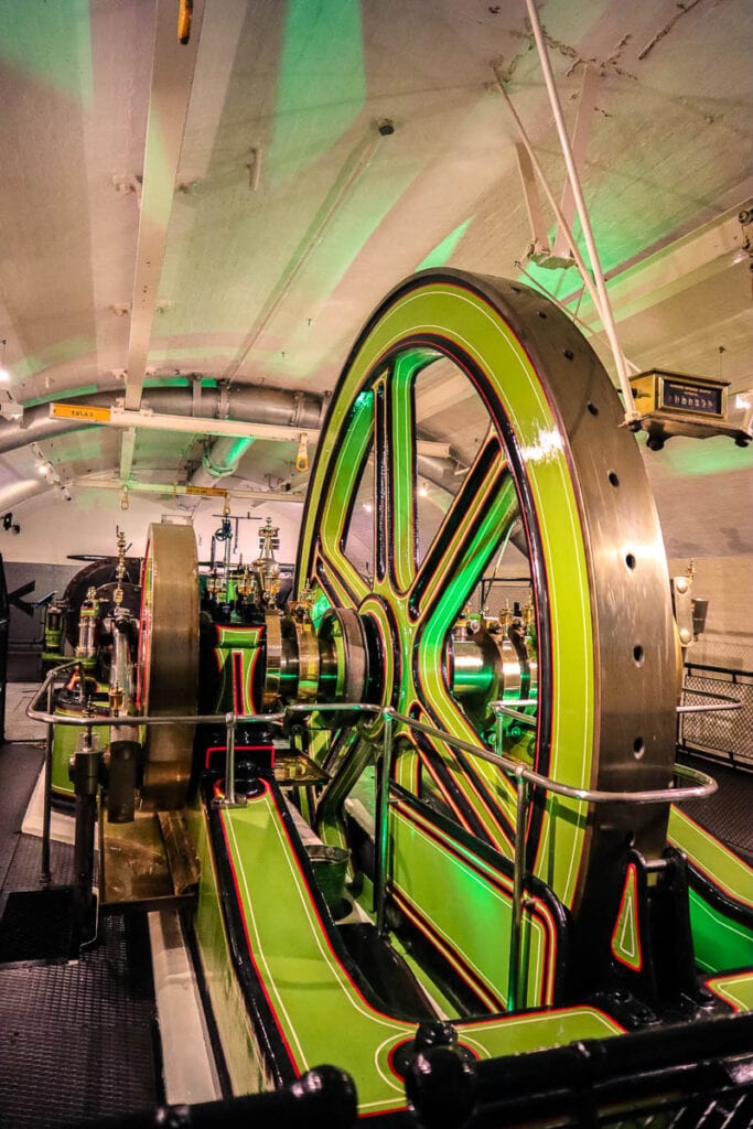 Engine room at Tower Bridge