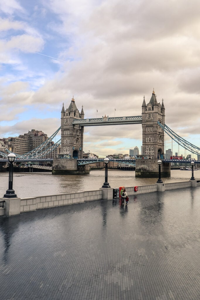 Pretty view of Tower Bridge