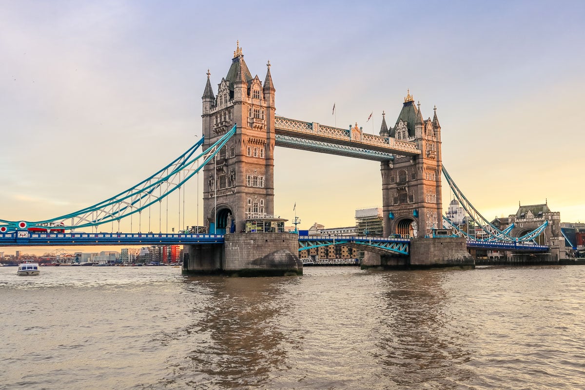 Tower Bridge at sunset