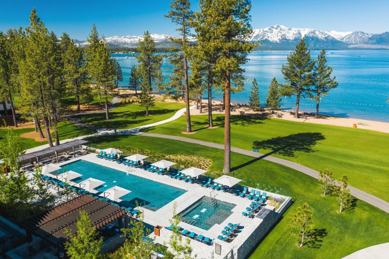 Beautiful setting of Edgewood Tahoe Resort