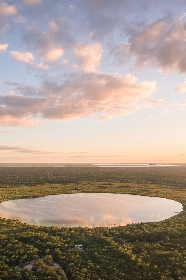 Laguna de Kaan Luum near Tulum