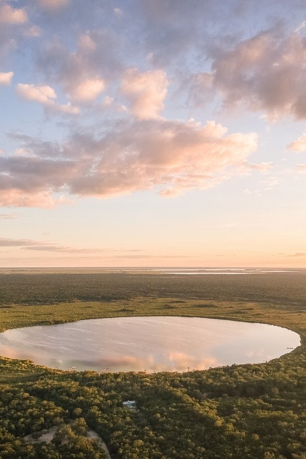 Laguna de Kaan Luum near Tulum