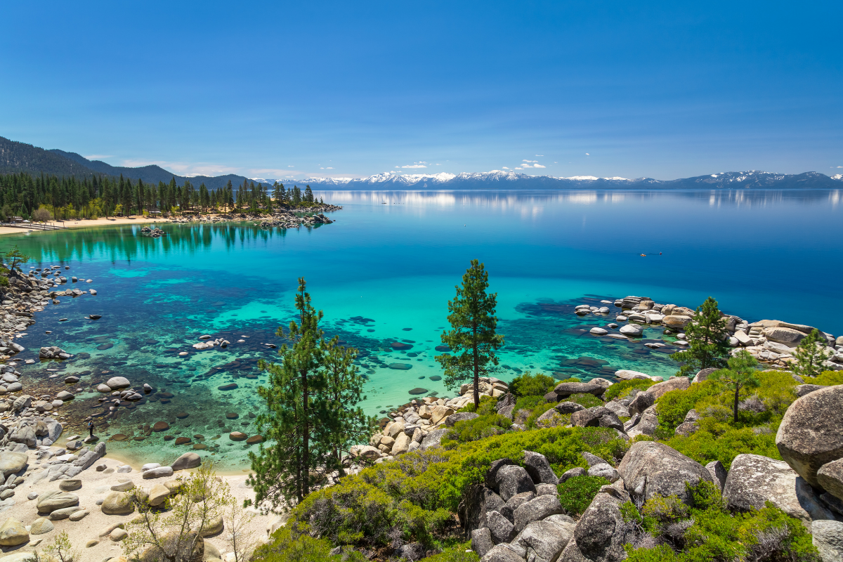 Lake Tahoe in summer