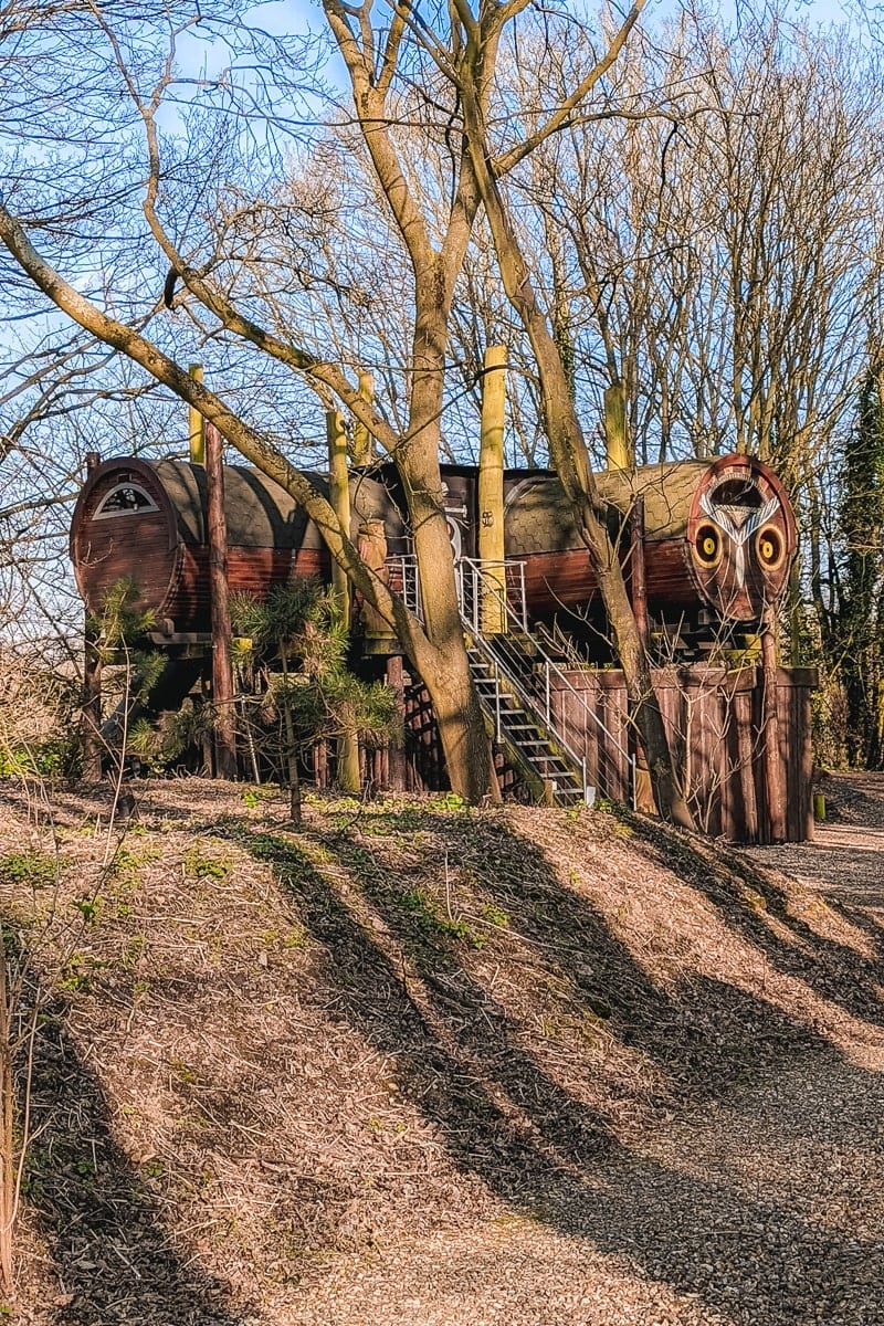 Owls Lookout, North Hill Farm glamping Hertfordshire