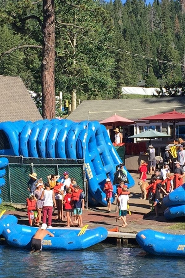 River Rafting on Truckee River