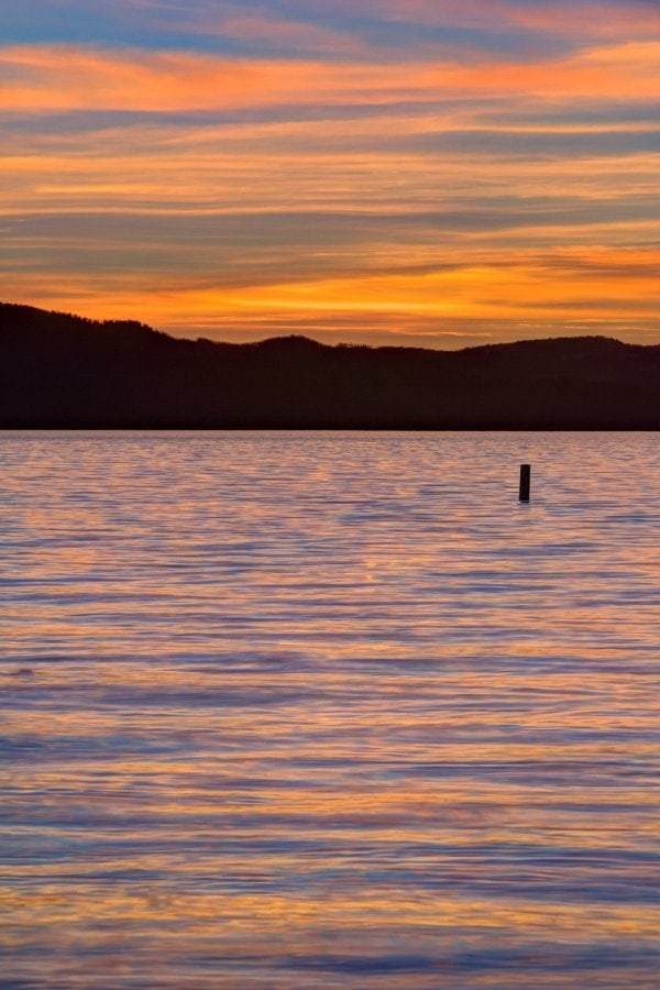 Sunset on Lake Tahoe