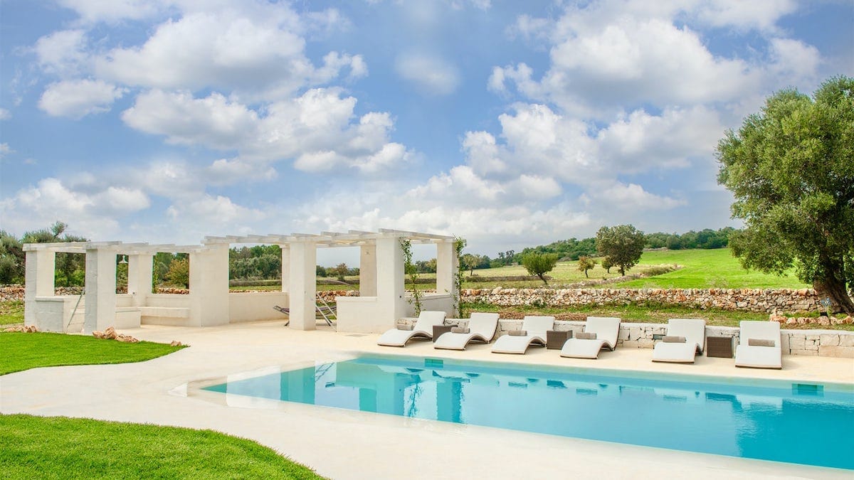 White Stone Serenade has an amazing swimming pool