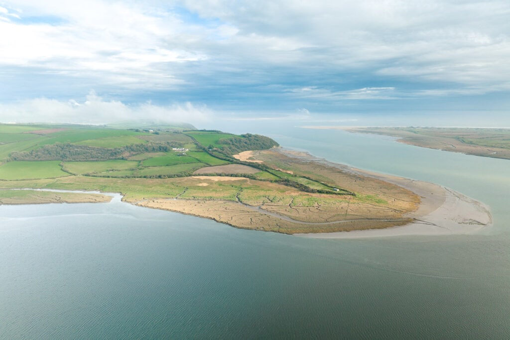 Views over the Taf Estuary