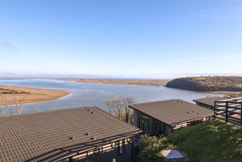 View over the estuary at Dylan Coastal Resort