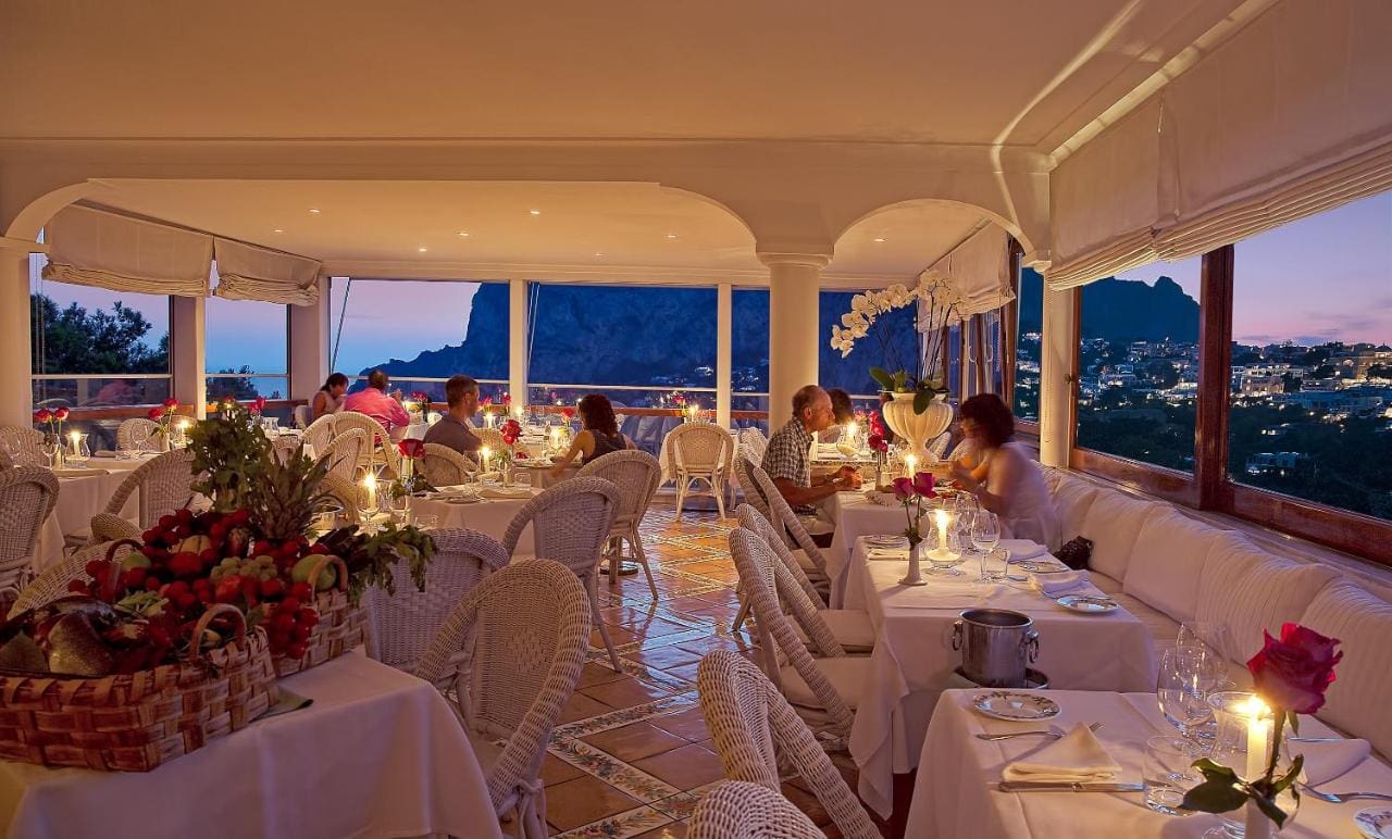 Hotel Villa Brunella has a great restaurant