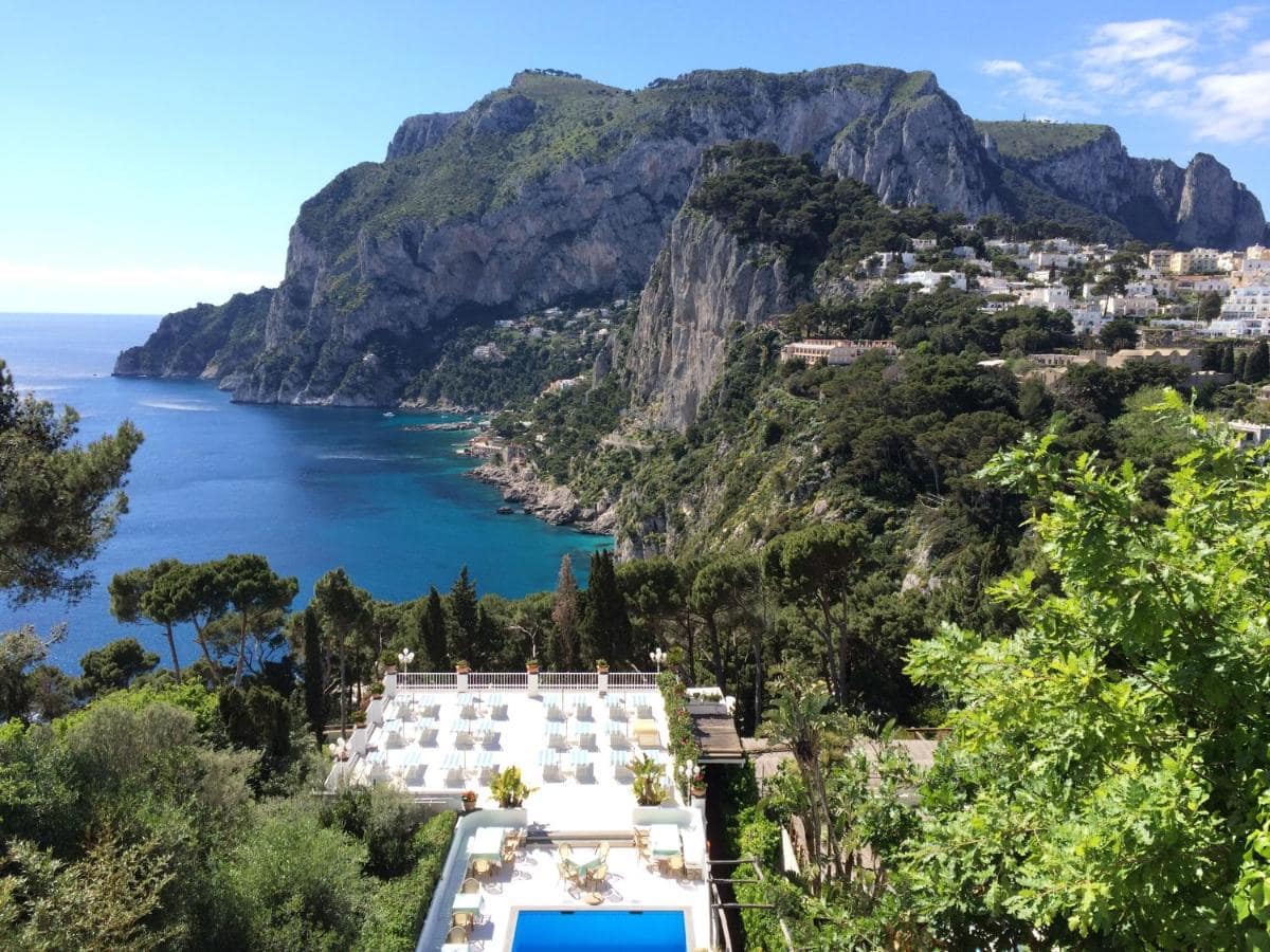 Amazing location of Hotel Villa Brunella