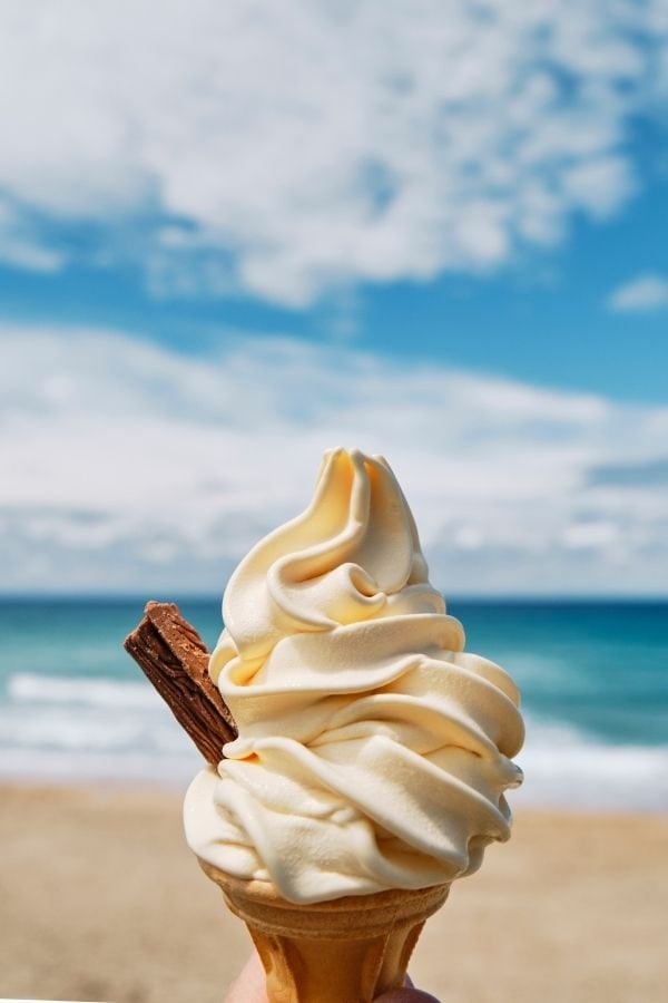 Ice cream in Cornwall