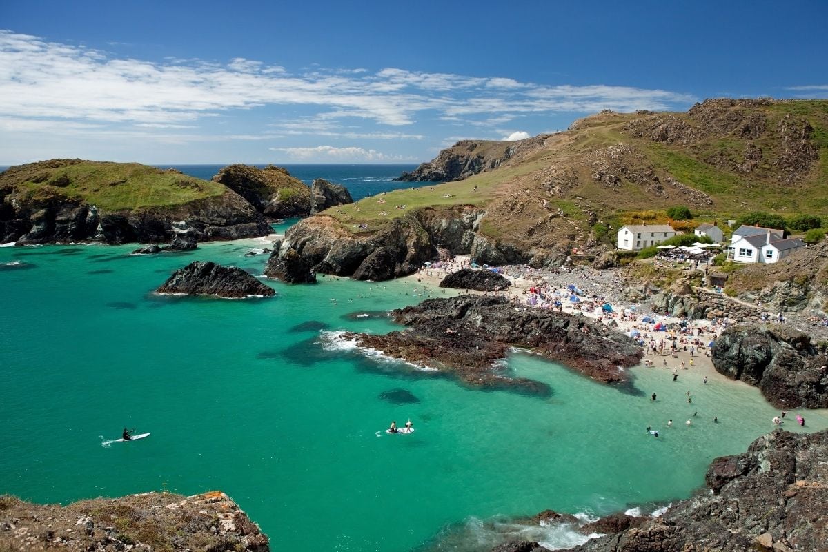 Kynance Cove - one of the best places to visit in Cornwall for couples