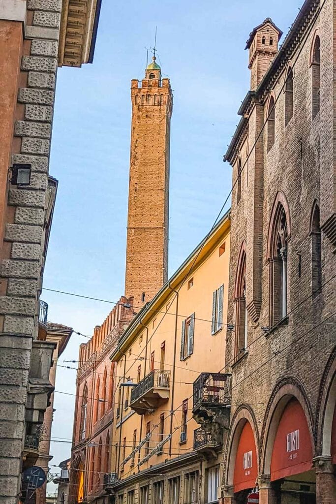 View of Asinelli Tower