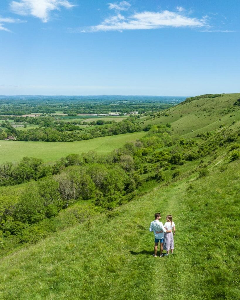 Ditchling Beacon view