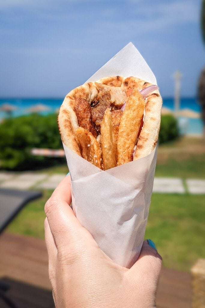 Gyros at Ixian Grand Rhodes