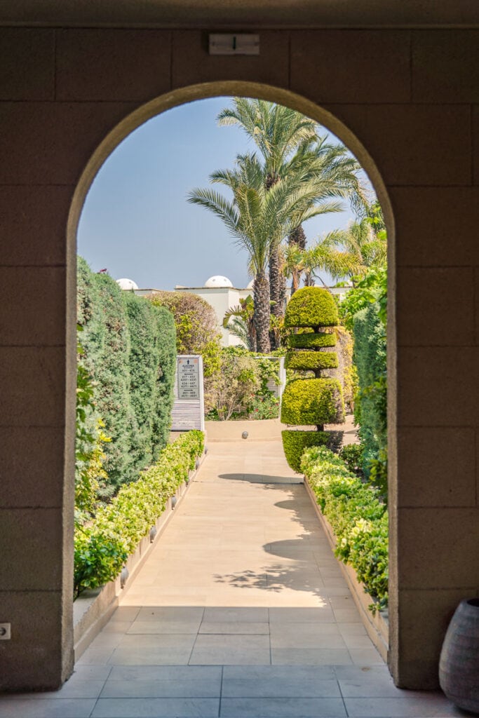 Pretty grounds at The Ixian Grand Rhodes