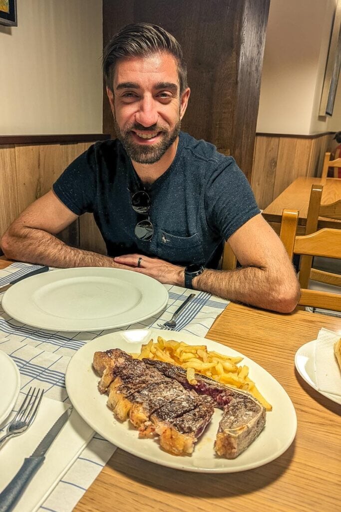 Wondering what to eat in San Sebastian? How about the txuleta steak