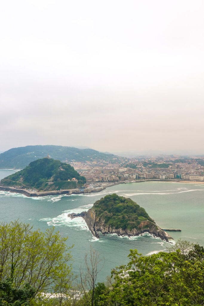 View from Monte Igueldo