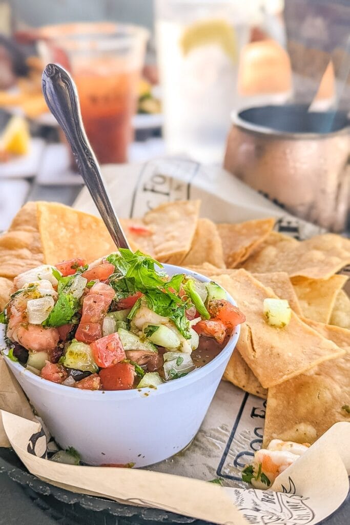 Ceviche at Dixie Fish Co