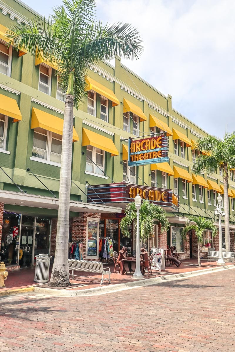 Arcade Theatre in Downtown Fort Myers