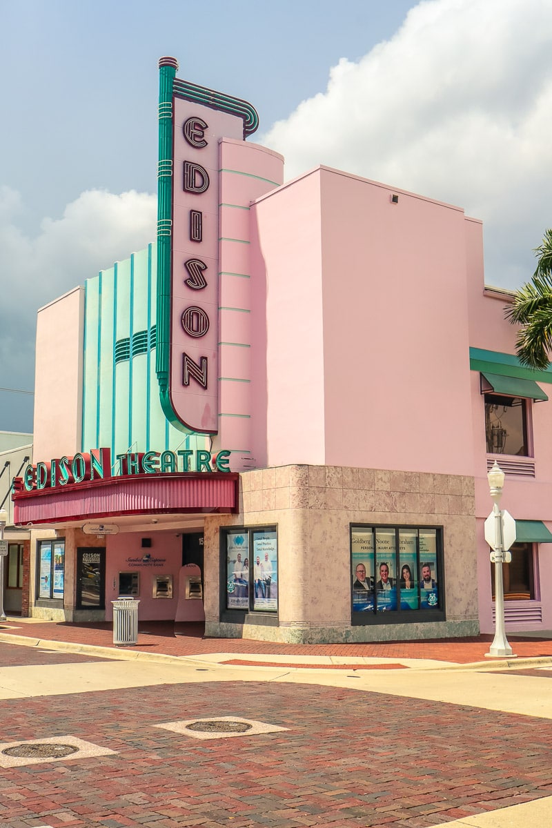 Edison Theatre in Downtown Fort Myers