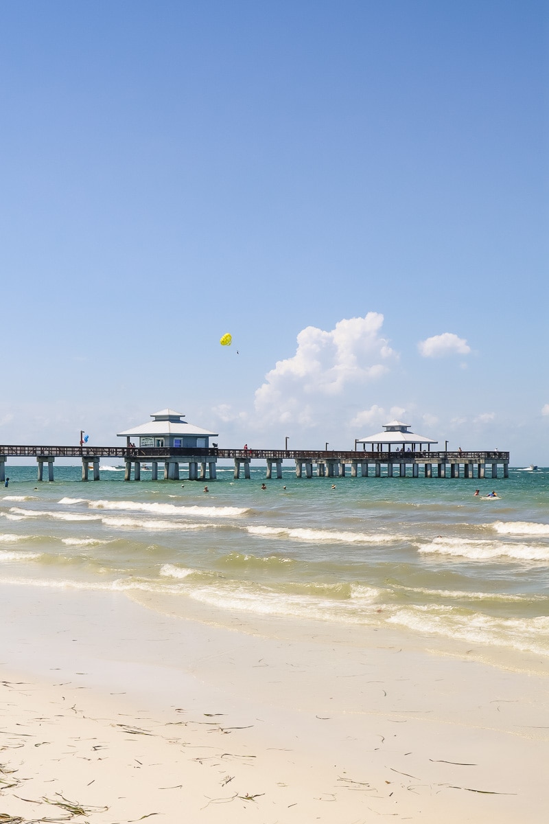 The pier on Fort Myers Beach
