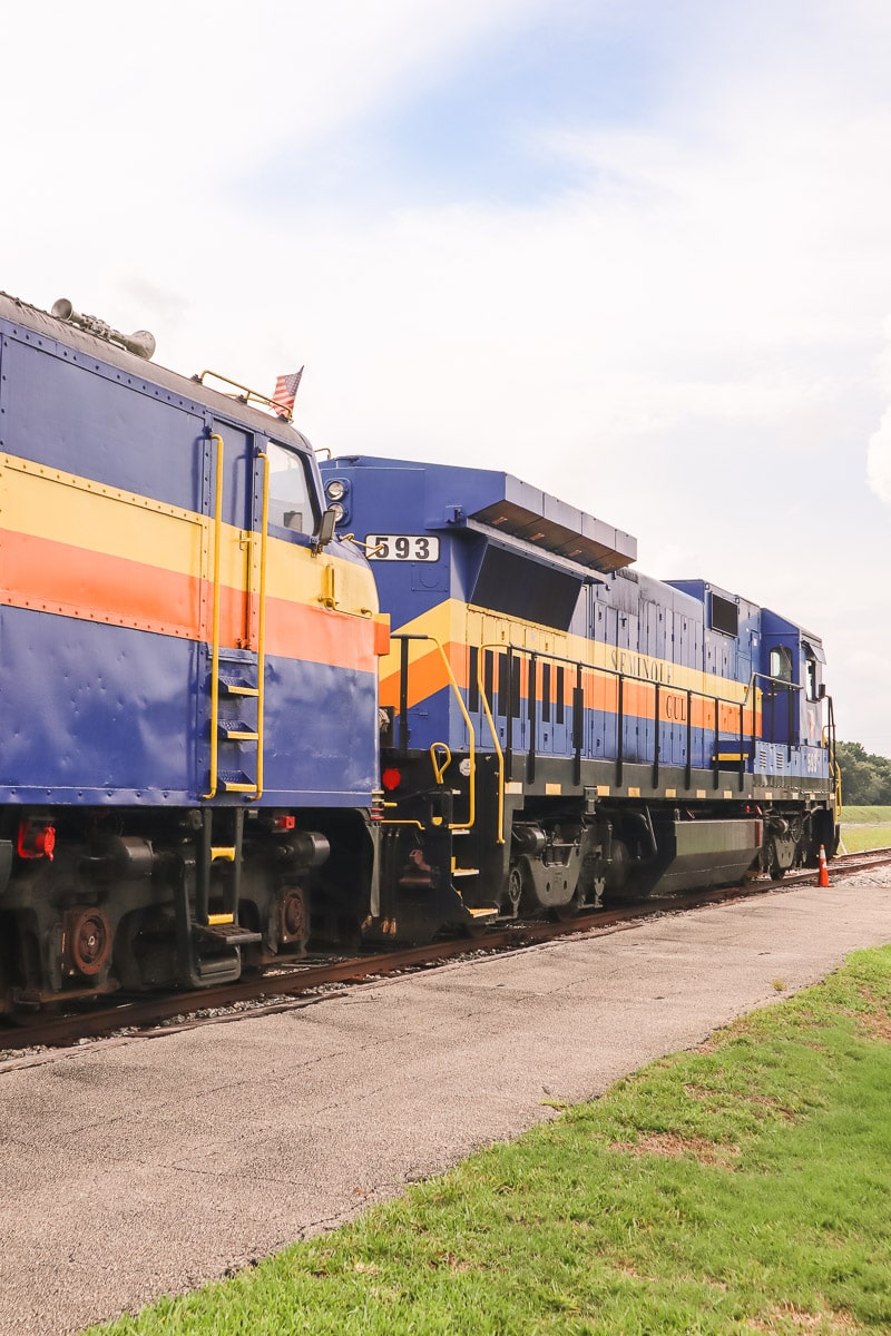 The Seminole Gulf Express train
