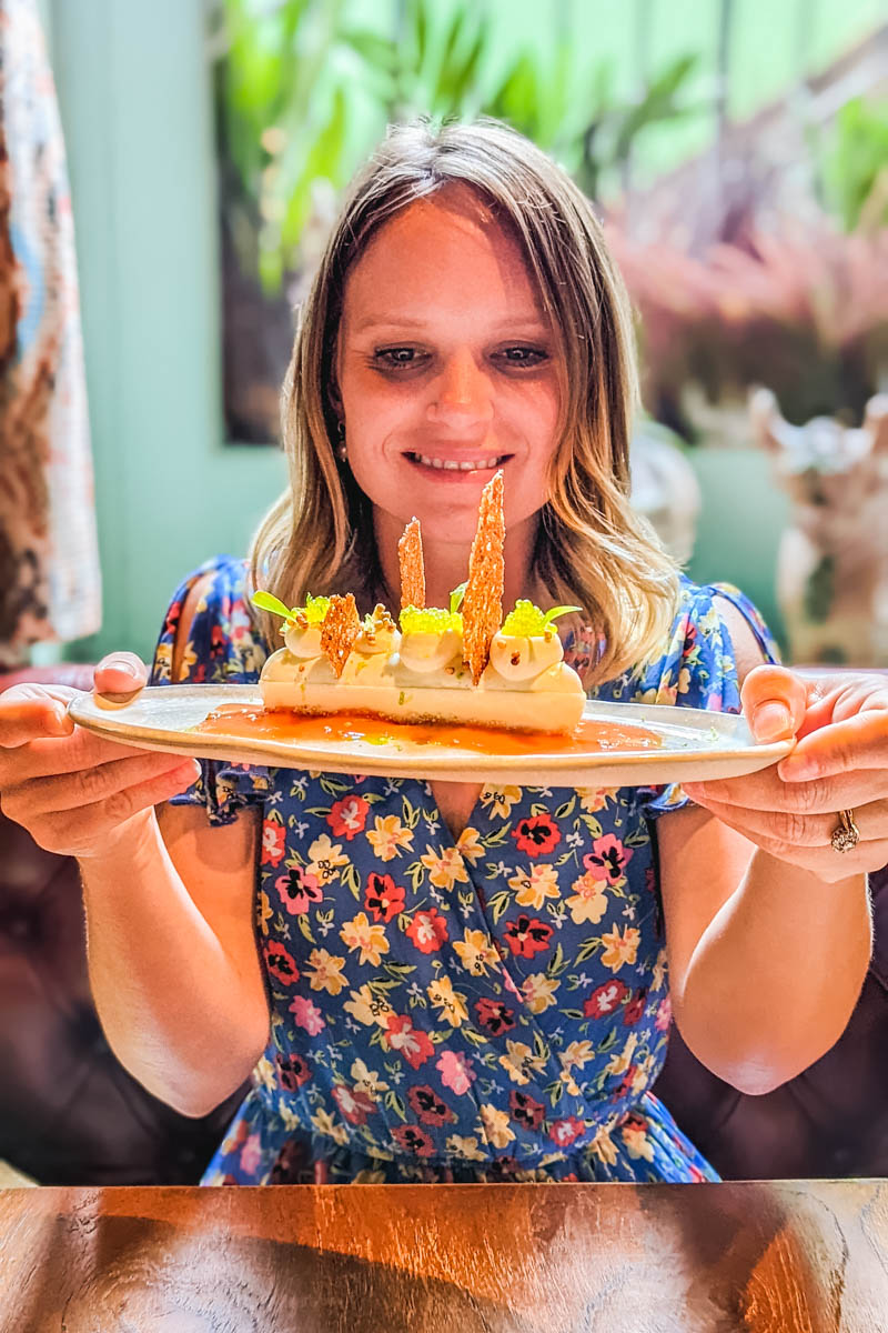 Ready for dessert at Coya Mayfair