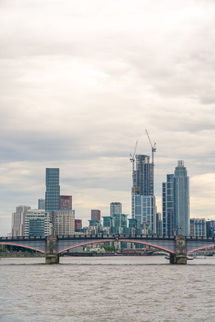 Lovely views on the Thames cruise