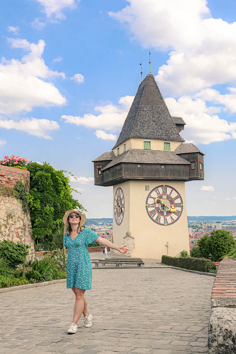 At the top of Schlossberg