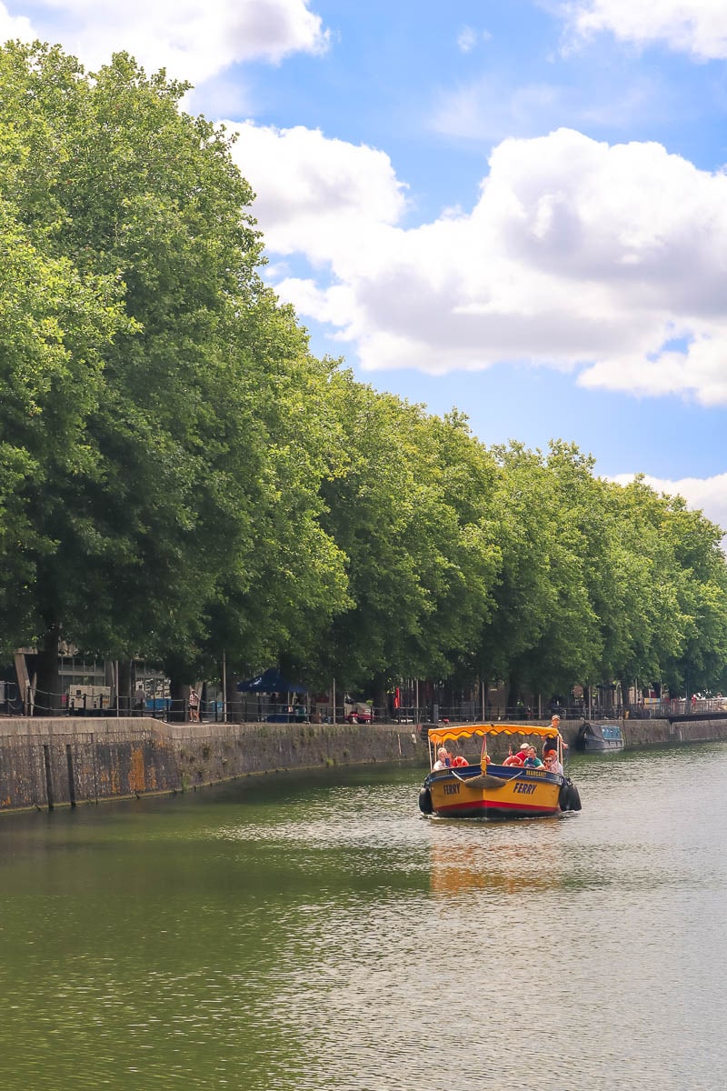 You can use the Bristol ferry to get around on your Bristol day trip