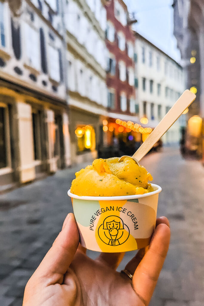 Vegan ice cream from Die Eisperle, Graz
