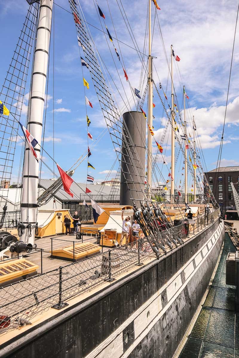 SS Great Britain in the sunshine
