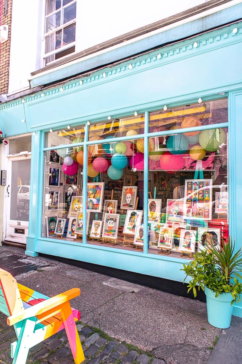 Sky Bristol - the most colourful shop in Clifton