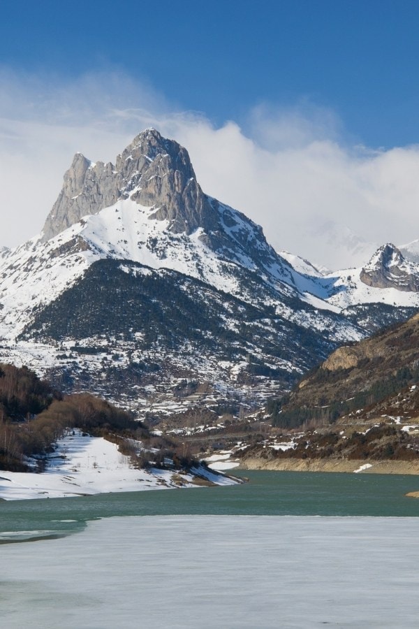 The Pyranees landscapes in Spain