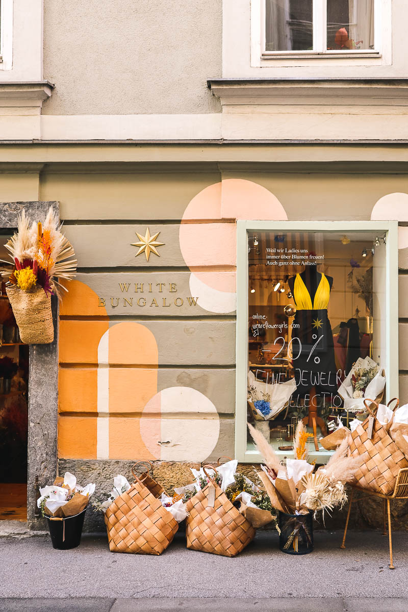 White Bungalow shop in Graz