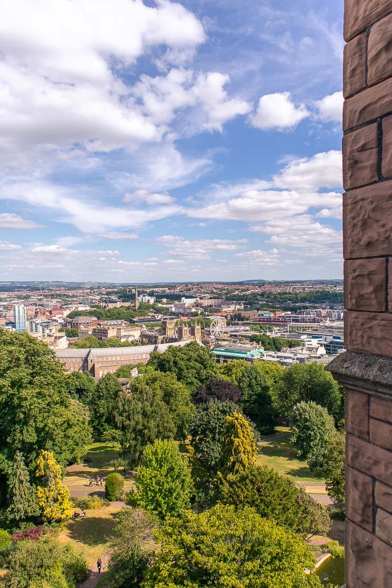 Best view of Bristol from Cabot Tower