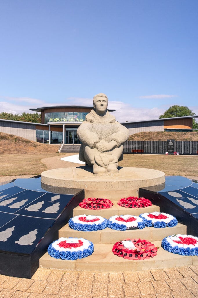 Battle of Britain Memorial, Kent Capel Le Ferne