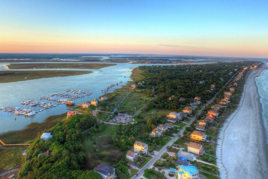 Folly Beach view