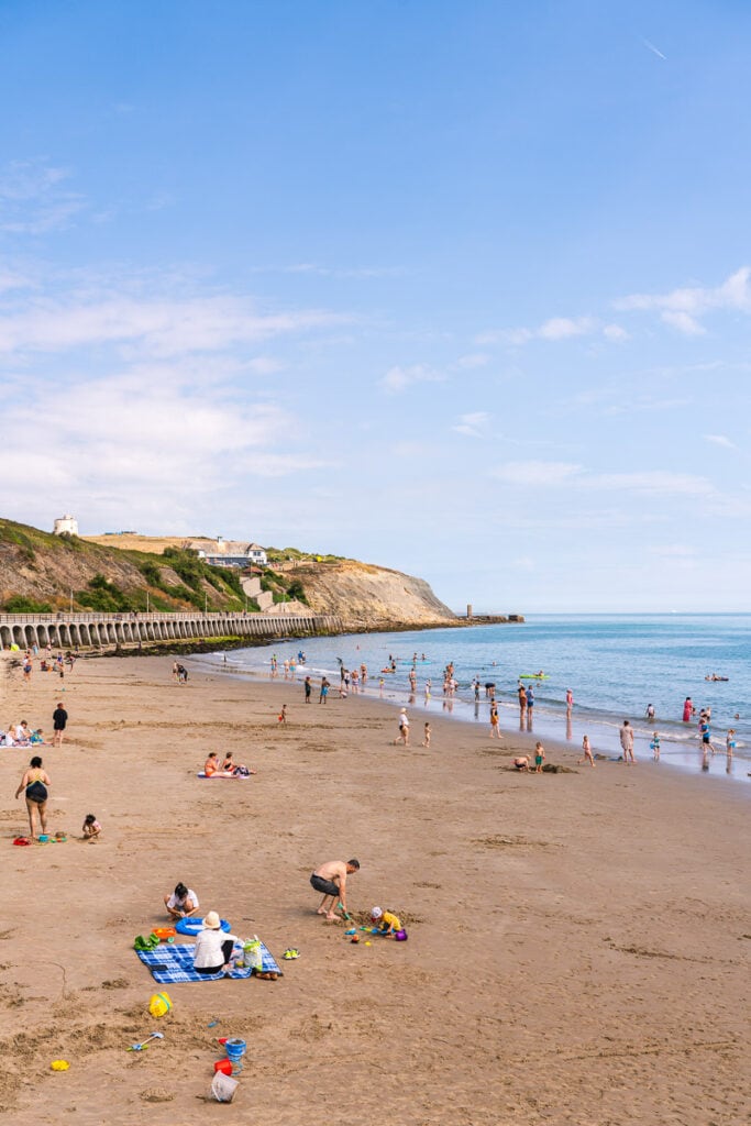 Sunny Sands Beach in Folkestone