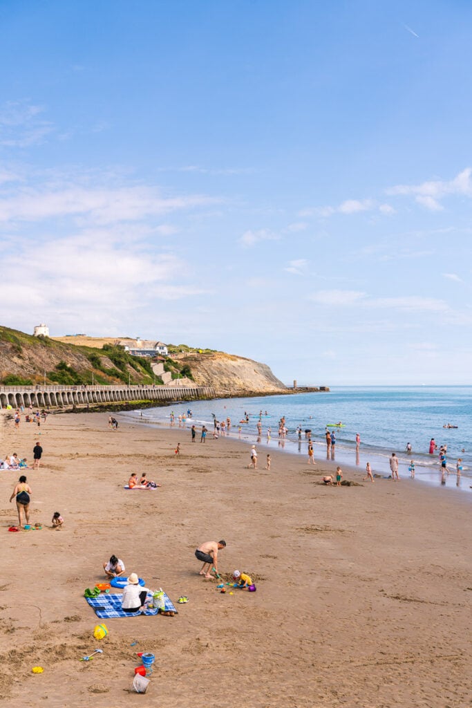 Sunny Sands Beach in Folkestone